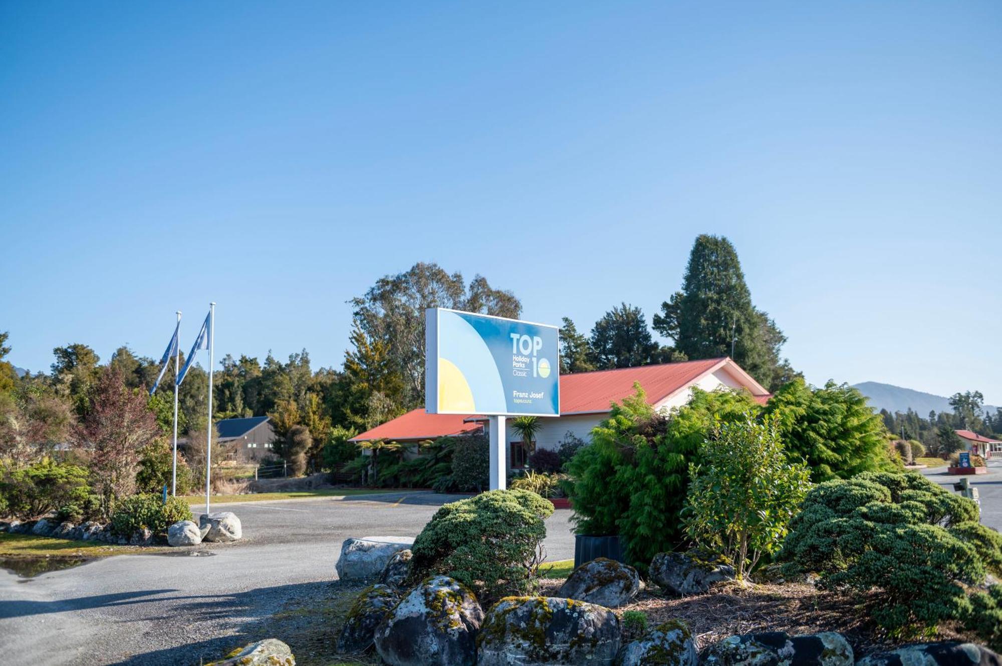 Franz Josef Top 10 Holiday Park Esterno foto